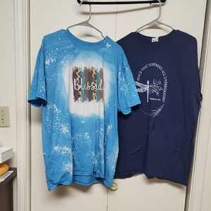 Blessed Blue Graphic T-Shirts
